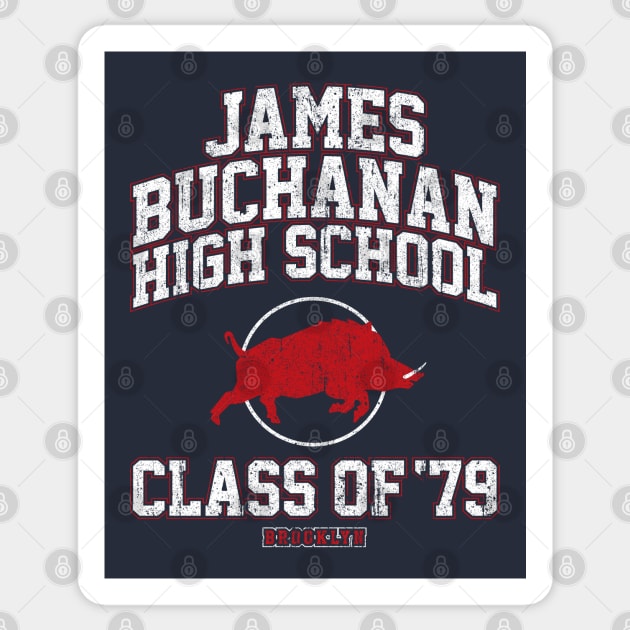 James Buchanan High Class of 79 Sticker by huckblade